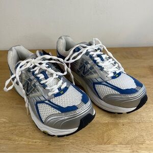 New Balance 1011 Motion Control Blue Silver Athletic Running Sneakers Size 9.5W